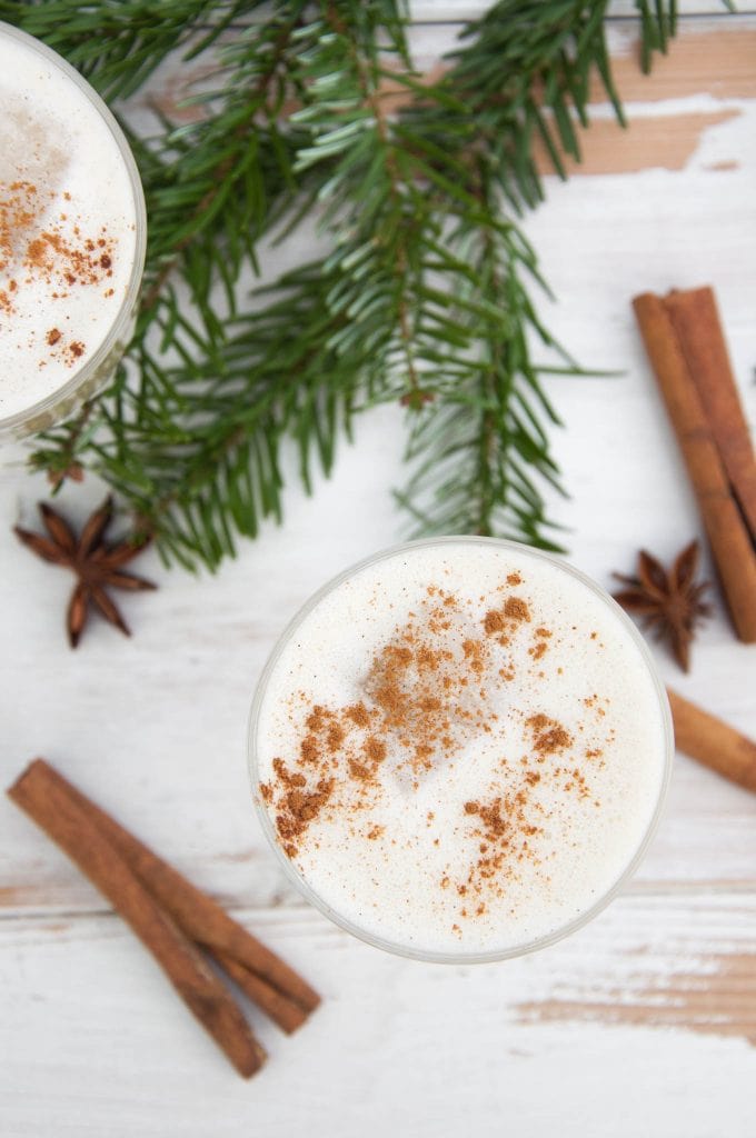 Date-Sweetened Vegan Eggnog