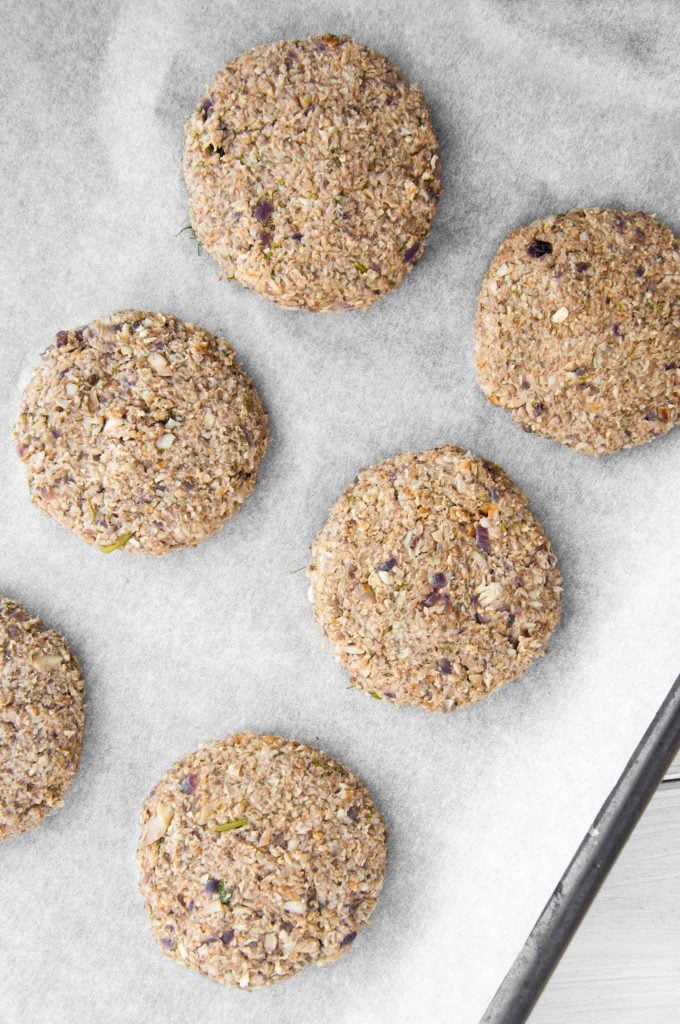 Vegan Mushroom Burger Patties