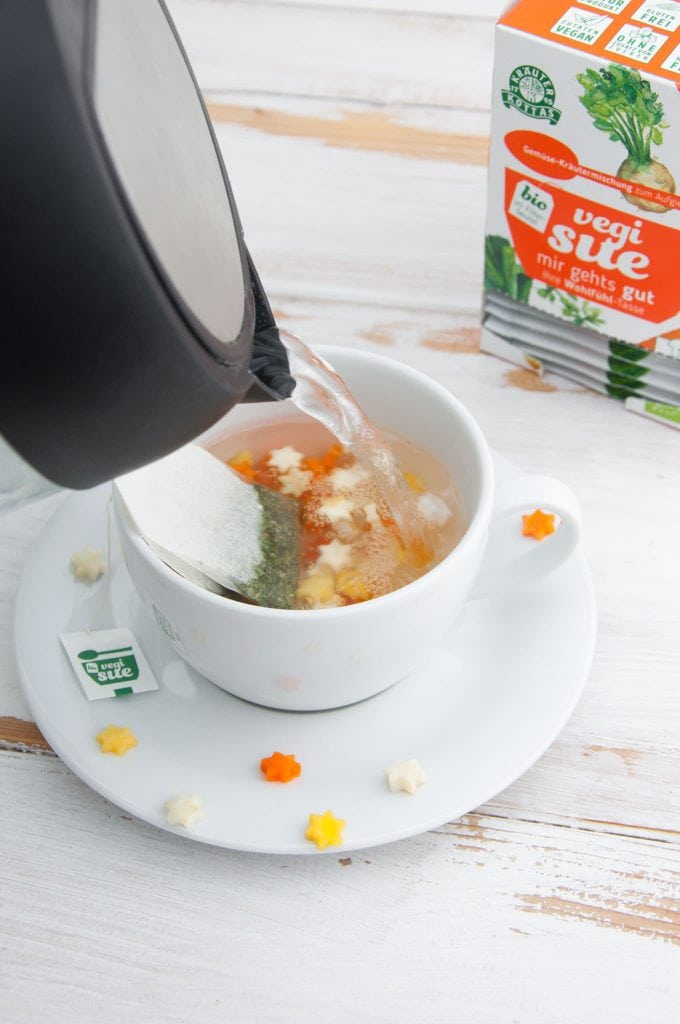 Vegane Gemüse Sternchen Suppe