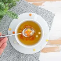 Vegane Gemüse Sternchen Suppe