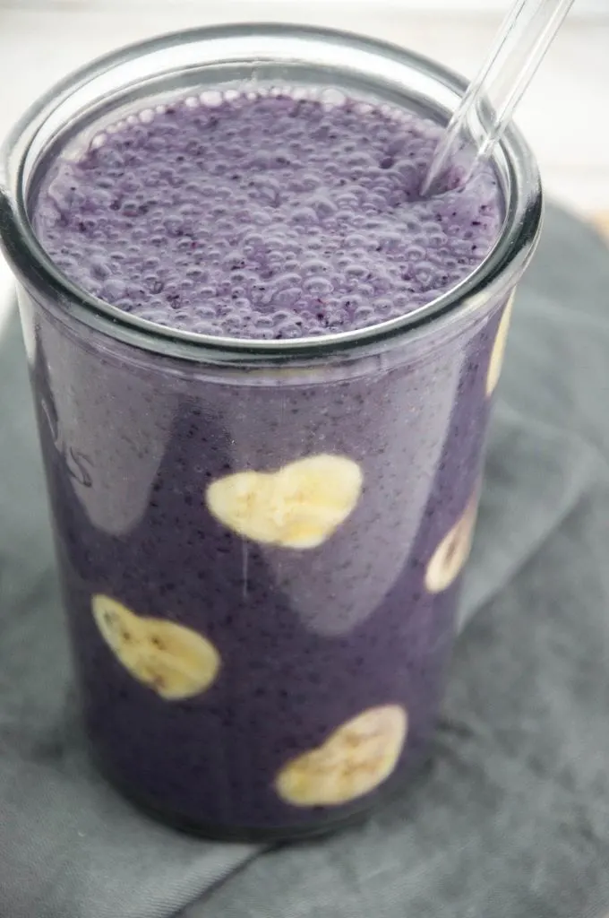 Healthy Blueberry Smoothie