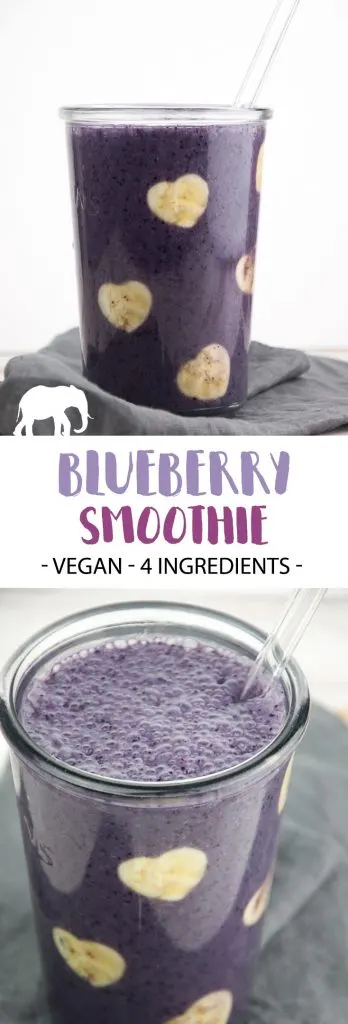 Healthy Blueberry Smoothie