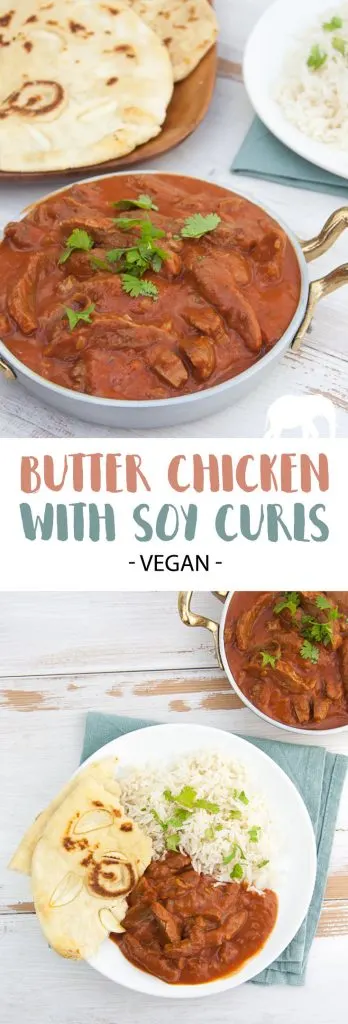 Vegan Butter Chicken with Soy Curls