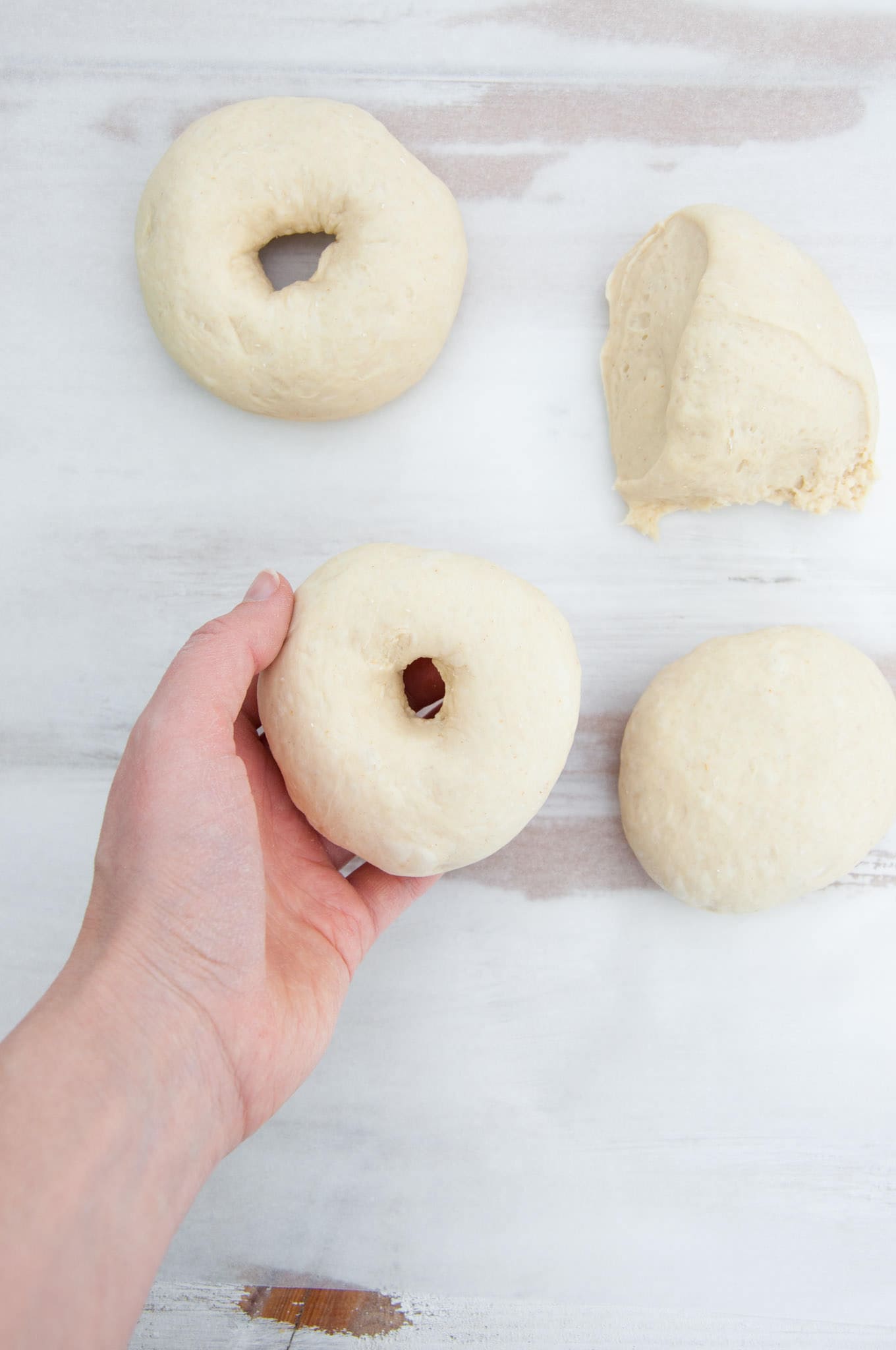 Everything Bagels - Forming the Bagels