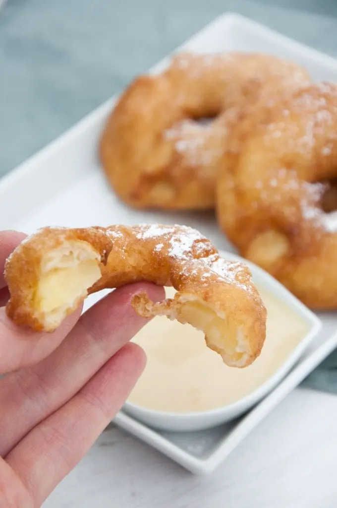 Vegan Apple Fritter Rings