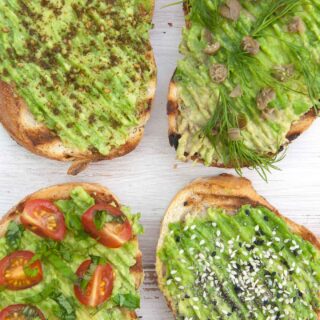 4 Vegan Avocado Toast Ideas