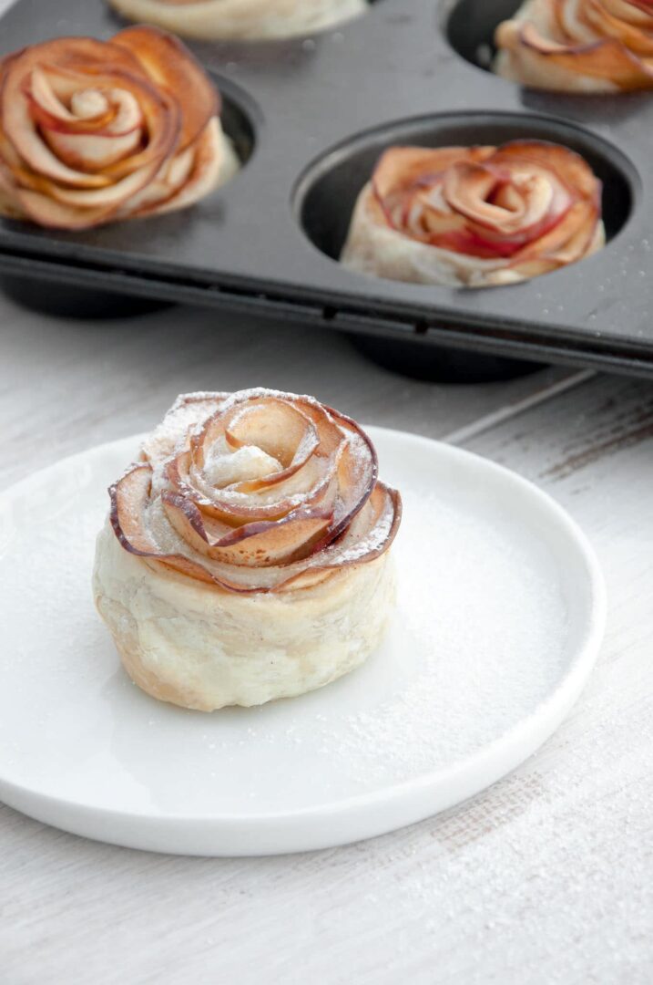 Apple Roses Recipe (Vegan, 5 Ingredients) Elephantastic Vegan