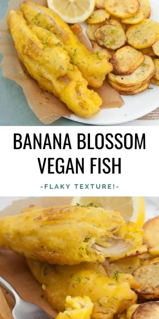 Banana Blossom Vegan Fish