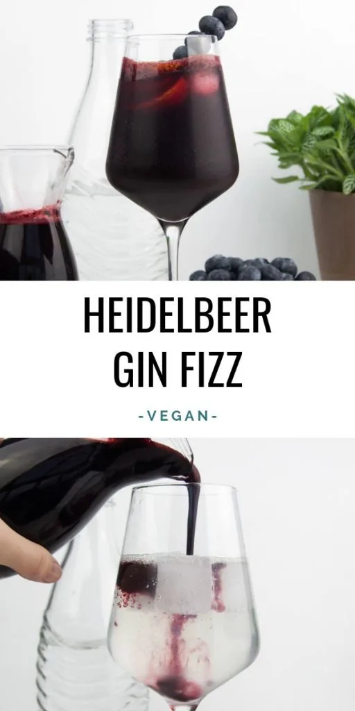 Heidelbeer-Gin-Fizz
