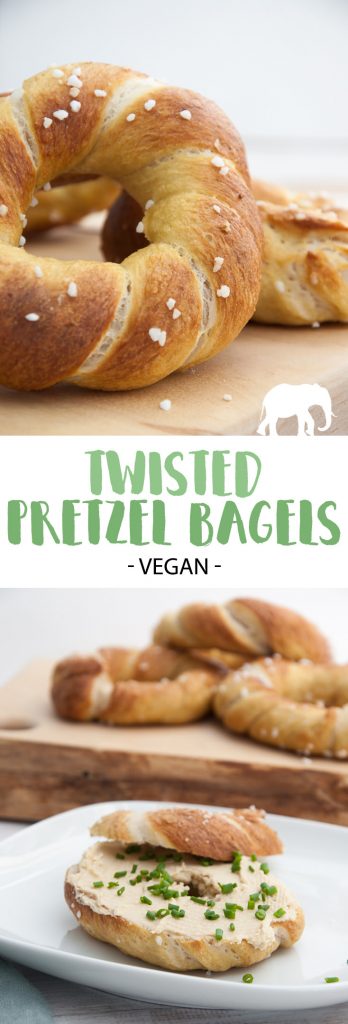 Twisted Pretzel Bagels