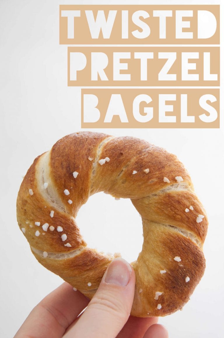 Twisted Pretzel Bagels Recipe Elephantastic Vegan