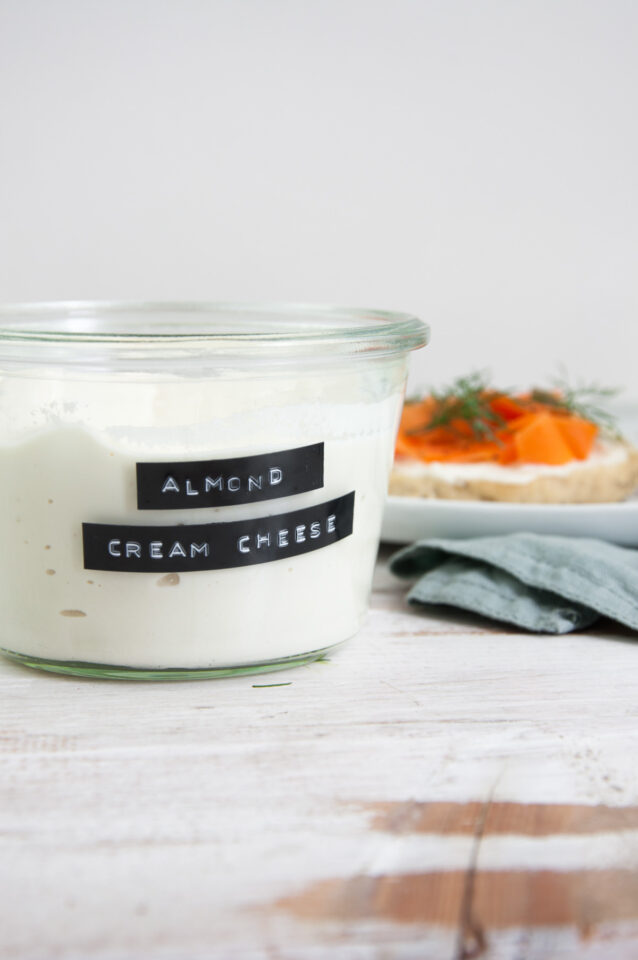 Almond Cream Cheese Recipe Elephantastic Vegan