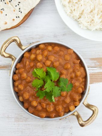 15-Minute Chickpea Curry Vegan