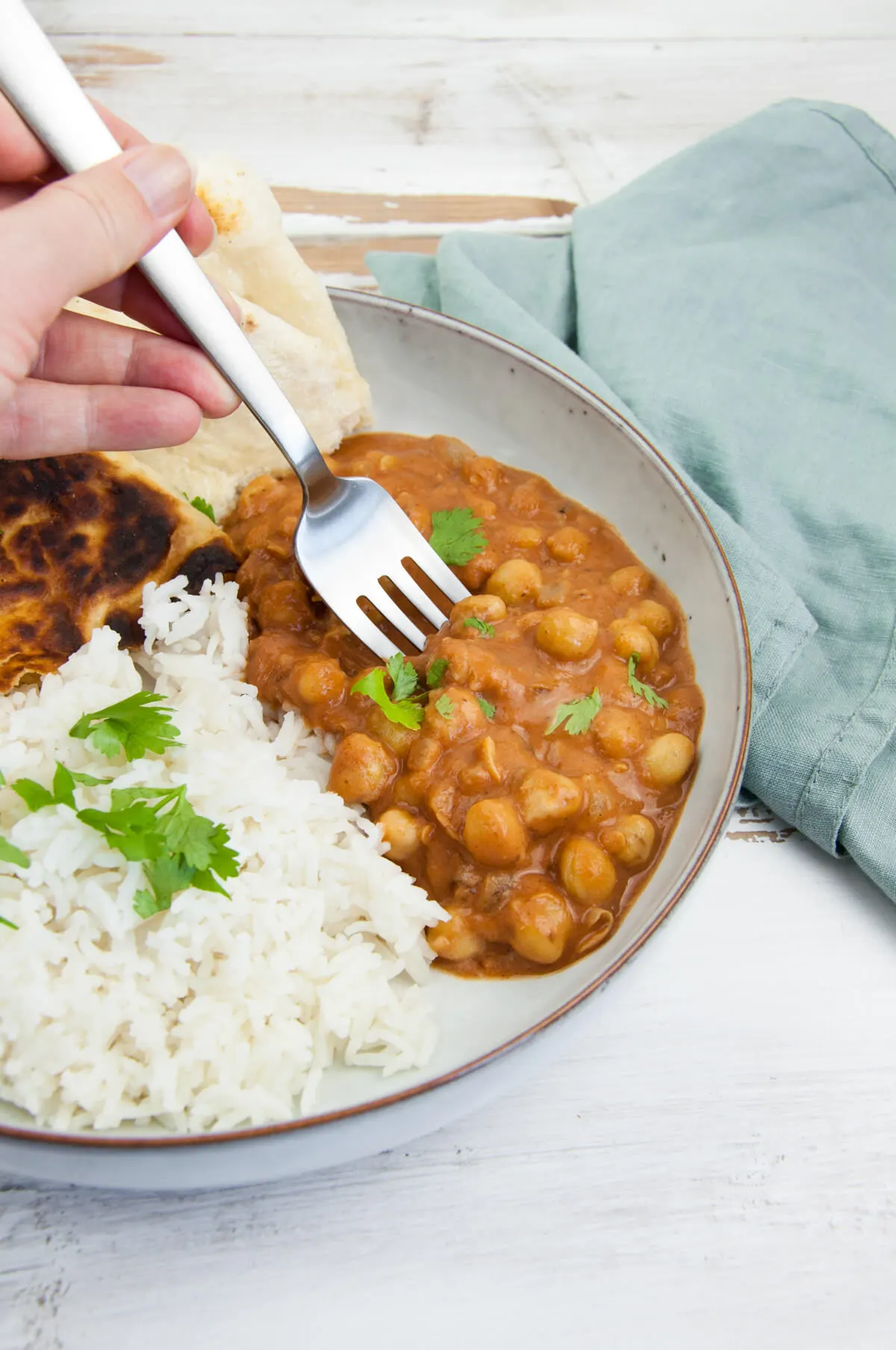 15-Minute Chickpea Curry (Vegan)