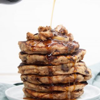 Vegan Chunky Monkey Pancakes