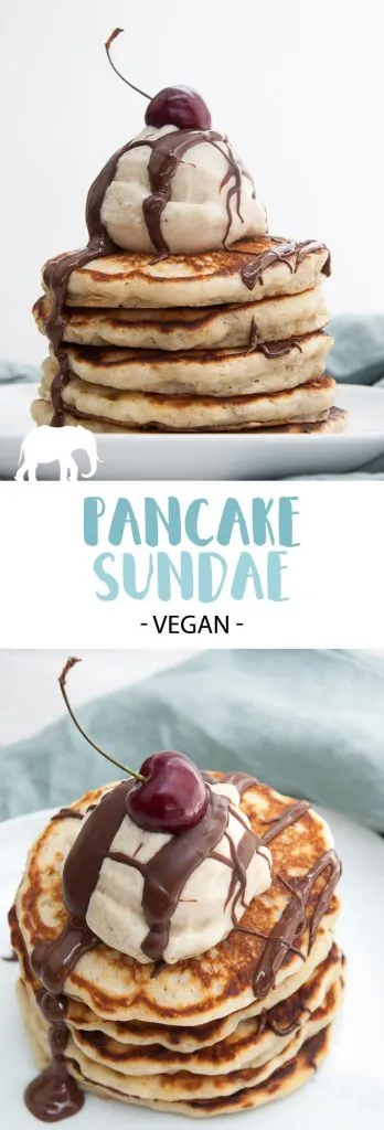 Vegan Pancake Sundae