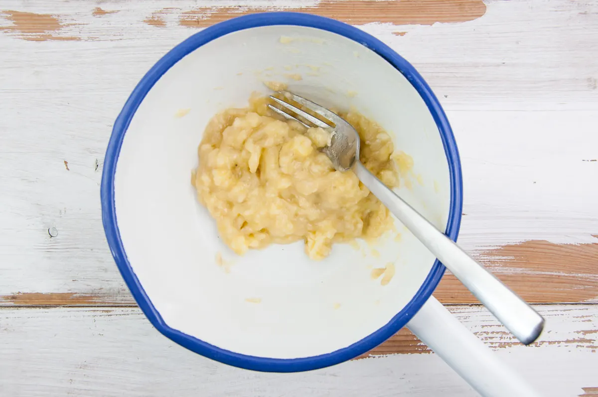 mashed banana