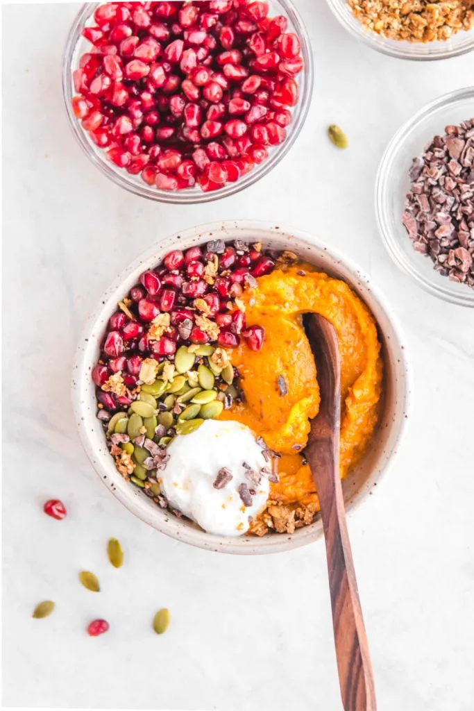 Fluffy Sweet Potato Breakfast Bowl