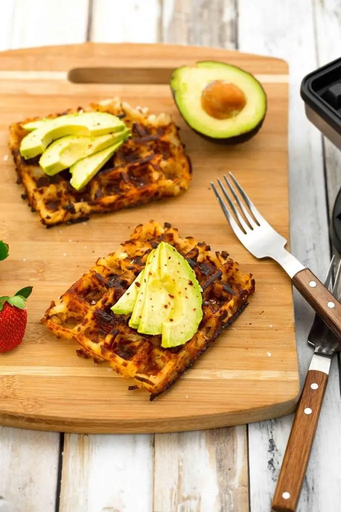 Vegan Hashbrown Waffles