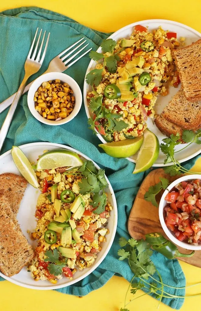 Mexican Tofu Scramble