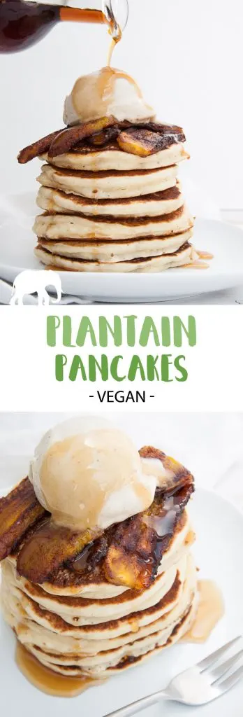 Vegan Plantain Pancakes