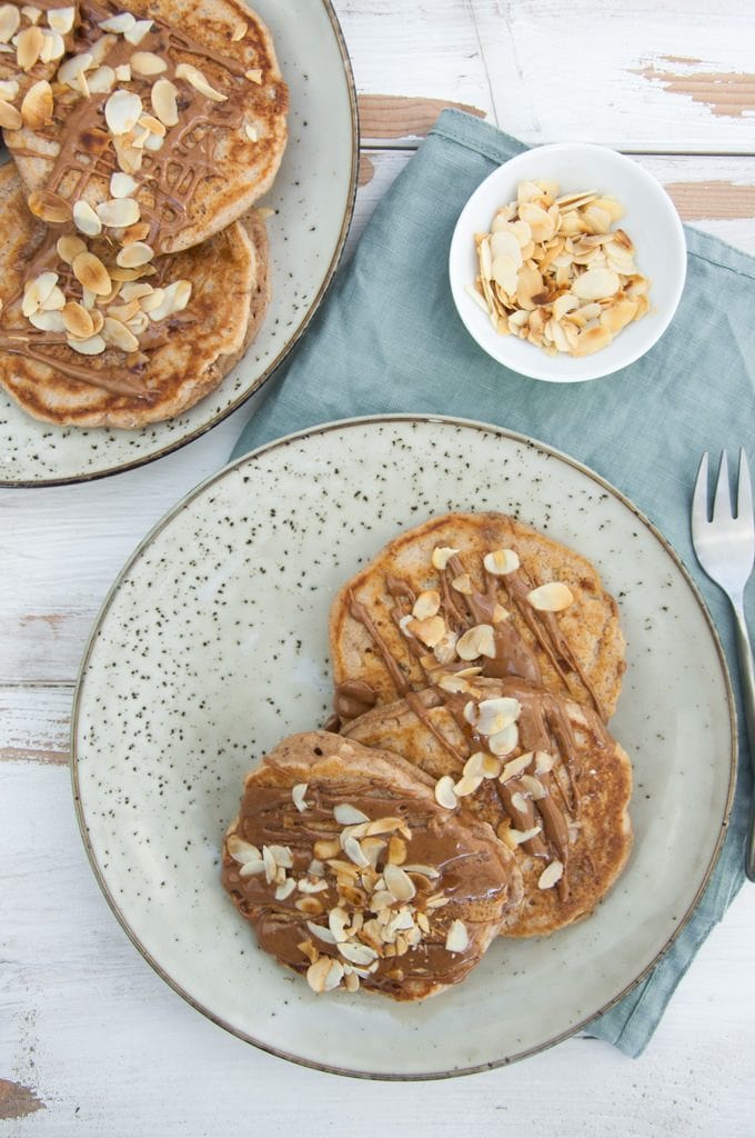 Vegan Apple Pie Pancakes