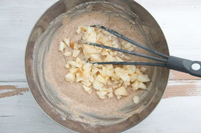 Apple Pie Pancakes batter