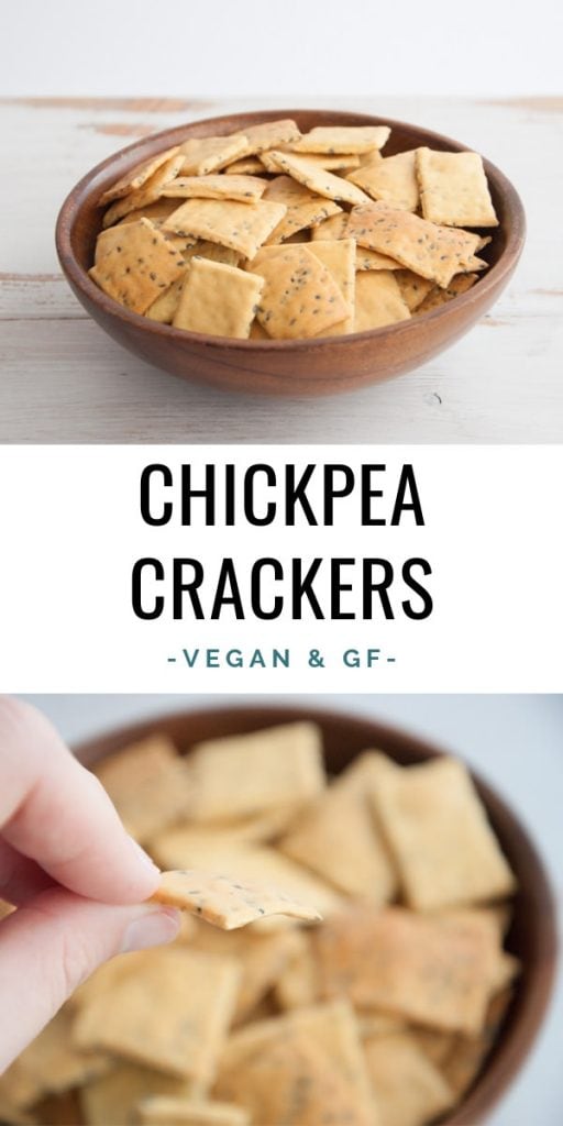 Vegan Chickpea Crackers