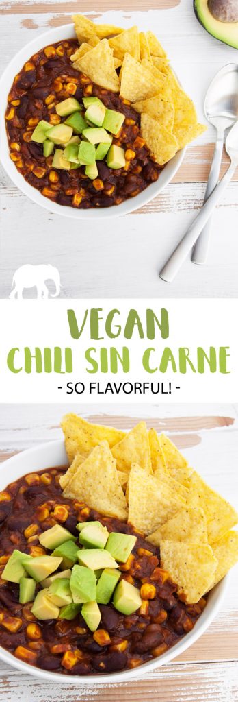 Vegan Chili Sin Carne