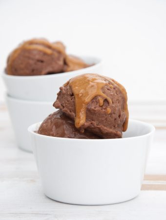 Vegan Chocolate Peanut Butter Ice Cream