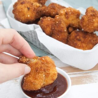 Breaded & Fried Cauliflower Nuggets