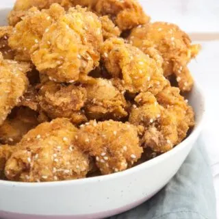 Breaded & Fried Cauliflower Nuggets