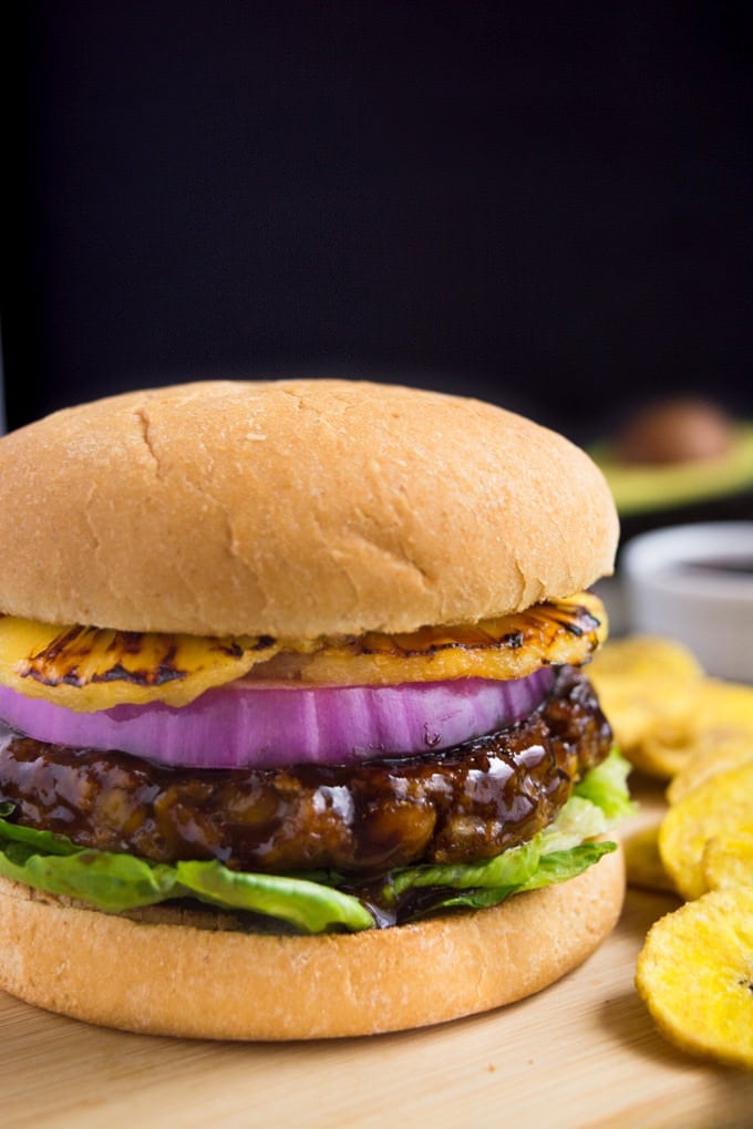 Huli Huli Vegan Burger