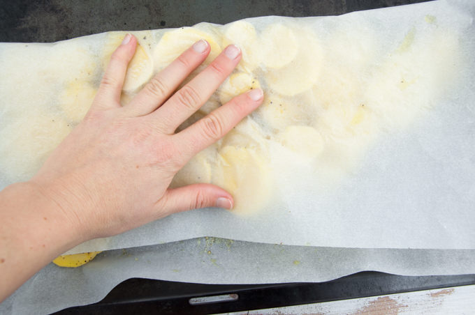 Baked Potato Slices