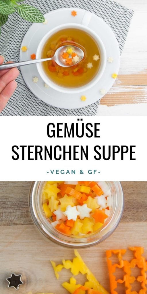 Gemüse-Sternchen-Suppe