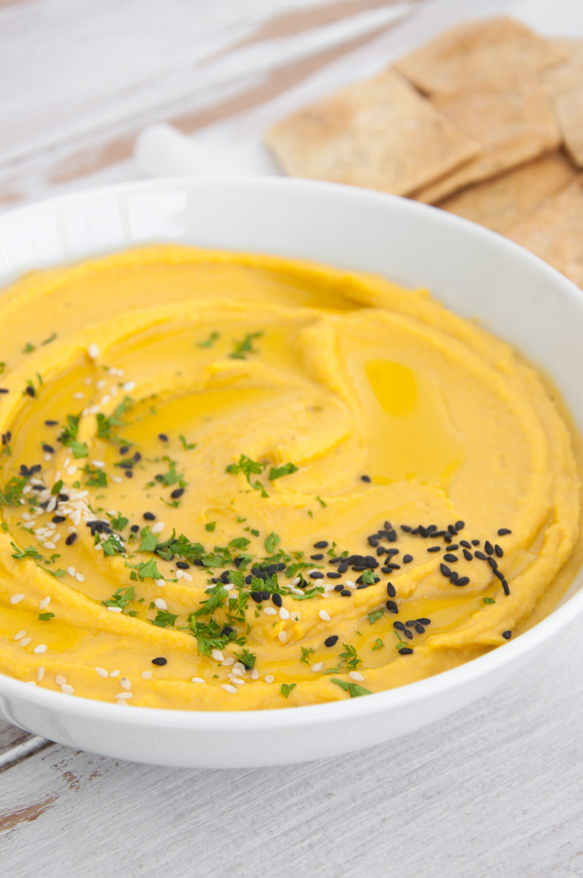 Roasted Pumpkin Hummus