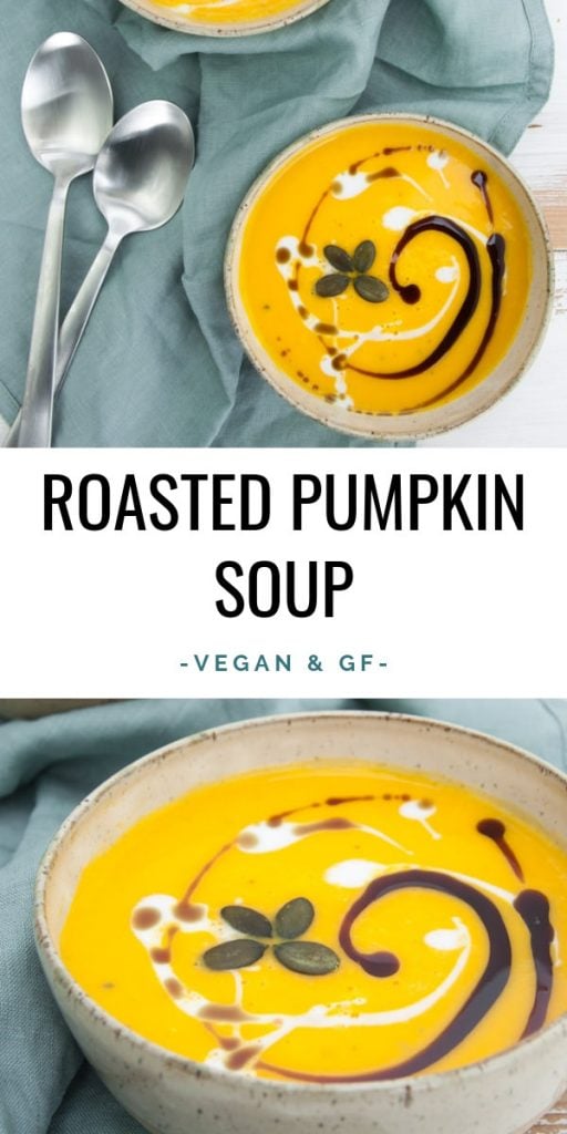 Vegan Roasted Pumpkin Soup