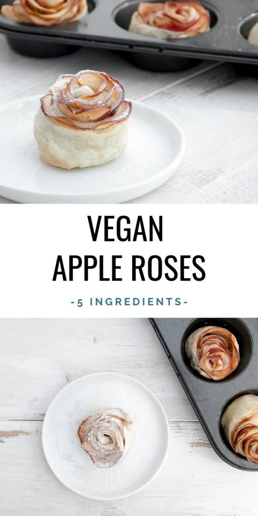 Vegan Apple Roses