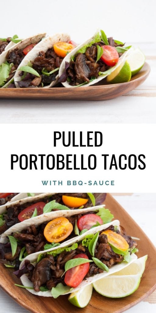 Vegan Pulled Portobello Tacos