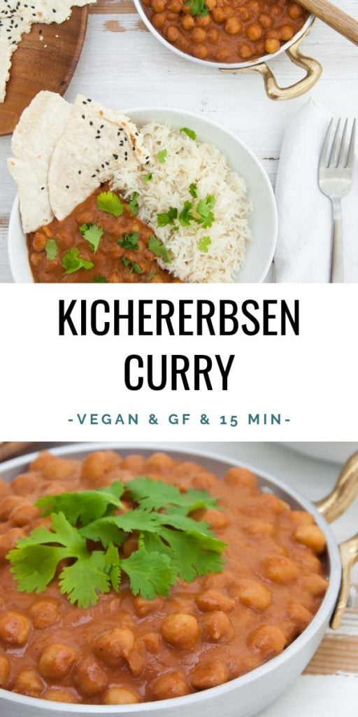 Veganes Kichererbsencurry