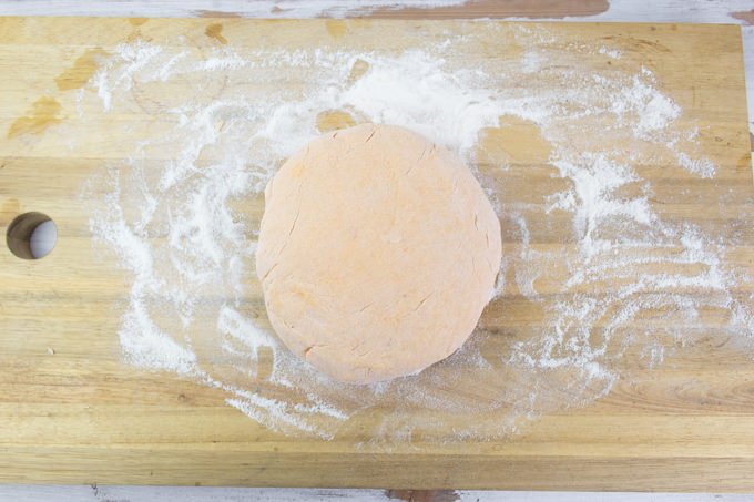 sweet potato gnocchi dough