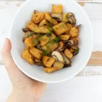 Vegan Sweet Potato Gnocchi (2 ingredients)