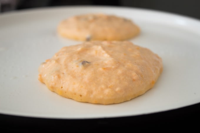 Vegan Sweet Potato Pancakes