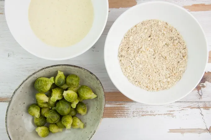 Crispy Fried Brussels Sprouts