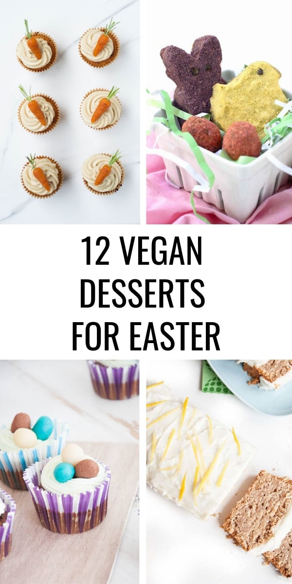 12 Vegan Easter Dessert Recipes Elephantastic Vegan