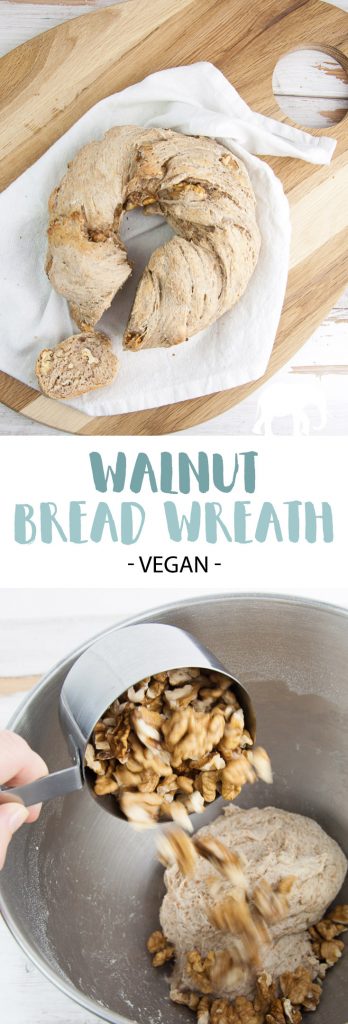 Walnut Bread Wreath