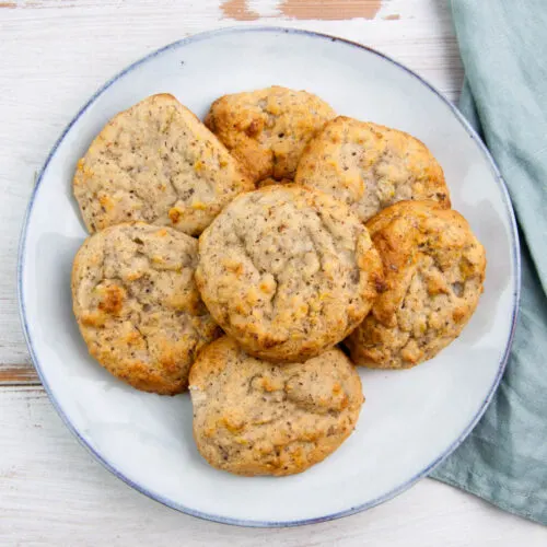 Vegan & Sugar-Free Banana Cookies