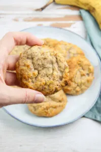 Vegan & Sugar-Free Banana Cookies