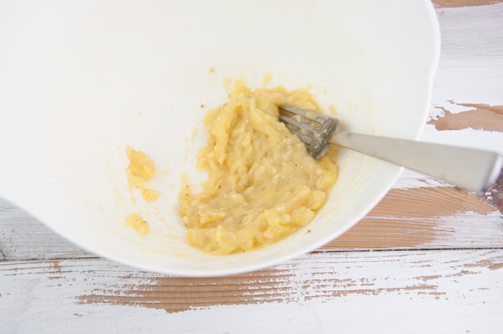 mashed banana