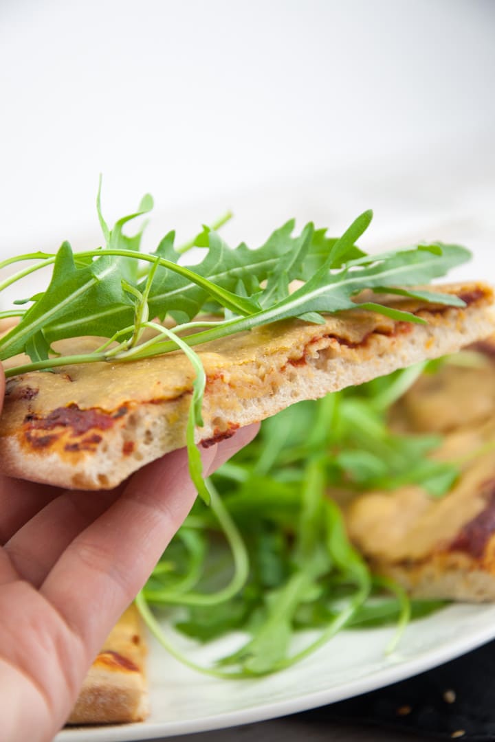 Vegan Cheese Pizza Recipe Elephantastic Vegan